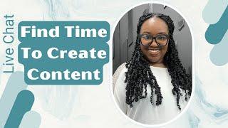 Make Time to Create Content for Your Business