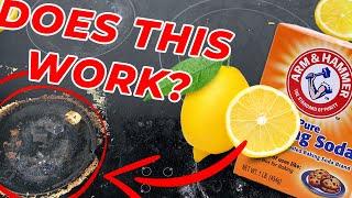 Rub a LEMON on your Glass Stove Top and WATCH WHAT HAPPENS!