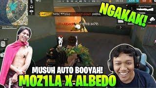 NGAKAK! INILAH STRATEGI NGERUSH ESPORT MOZ1LA DAN ALBEDO! - Garena Free Fire