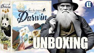 In the Footsteps Of Darwin:  Board Game Unboxing