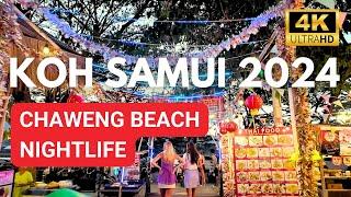 Night Market in Chaweng Beach | How is Nightlife in Koh Samui in 2024?