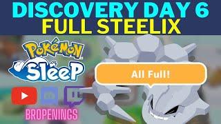 Discovery Day 6: Full Steelix #pokemonsleep #steelix