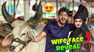 COW MANDI ME WIFE FACE REVEAL KARDIA | MISHKAT KHAN | BAKRA EID 2024