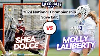 Women's 2024 National Championship Save Edit - Shea Dolce (BC) vs. Molly Laliberty (Northwestern)