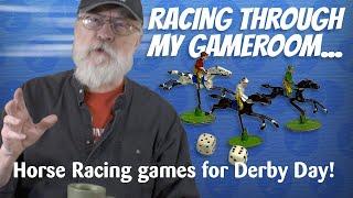 Can't get enough Kentucky Derby? Horse racing reminds me of board games.
