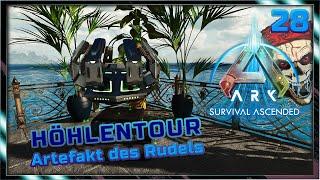 The Island ⭐ 28: Höhlentour - Artefakt des Rudels | ARK Survival Ascended | #Doctendo
