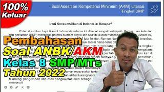 Soal AKM/ANBK Kelas 8 SMP Literasi Tahun 2022 - Sesuai Kisi-kisi Terbaru 2022