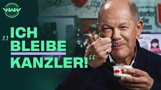 OLAF SCHOLZ über Fehler, Aliens, Dönerpreisbremse und warum er Kanzler bleiben will | TALK