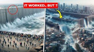 They thought They Can Stop a Huge Tsunami But What Happened Next Shocked The World