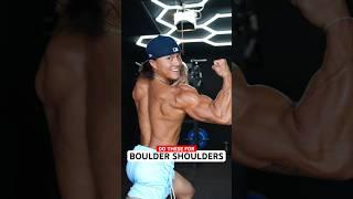 Do these for Boulder shoulders // 20 minute dumbbell workout