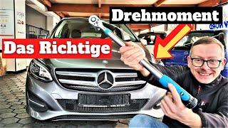 Mercedes B KLASSE W246 |  Anzugsdrehmoment Räder / Felgen |