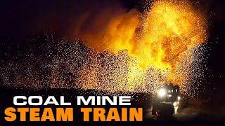 Sandaoling Fire Breathing Coal Mine Train