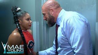 Triple H comforts Bianca Belair after her second-round loss: Exclusive, Sept. 4, 2017