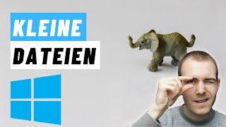 Dateigröße Verkleinern von Bildern & Videos mit Windows 10 (Super Einfach Komprimieren) 