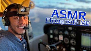 ASMR Airplane Roleplay | As Real as it Gets! (Full Flight)