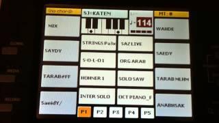 Korg Pa3x the new interface for oriental keyboards from music gear by SAMER JAZRAWY