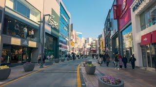 Gwangbokro Fashion Street  | Busan shopping street walk | Busan Walking Tour 4K