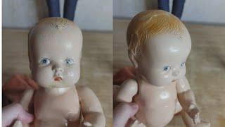 Restoring A Vintage Composition Baby Doll