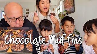 Nag Bake ako NG Chocolate Chip Muffins for Meryenda | McPherson Family