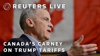 LIVE: Canadian Prime Minister Mark Carney on Trump tariffs