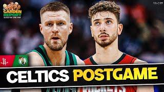 LIVE: Celtics vs Rockets Postgame Show | Garden Report
