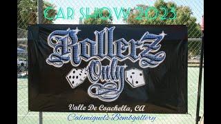 Rollerz only car show 2023 Palm Desert,Ca