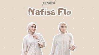 Gamis terbaru Nafisa Dress & Tunik by Cazalea - WA 0852-2843-3776