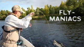 Landlocked Salmon Fly Fishing in Forshaga | Flymanics with Steffan Jensen