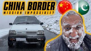 Drove My 1997 Suzuki Mehran to CHINA BORDER  Khunjraab Pass