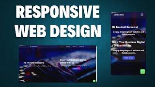 AK Web Edits Responsive Design | WordPress Website | AK Web Edits | Amit Kumawat