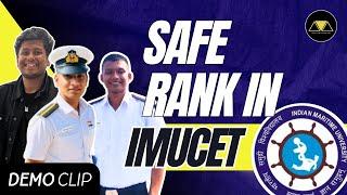 What is a SAFE RANK in IMUCET 2024 RANK OUT NOW  | BM Merchant Navy