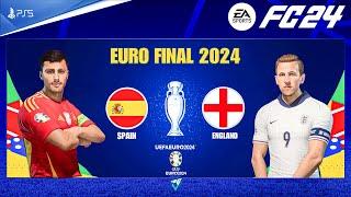 FC 24 - Spain Vs England - UEFA EURO 2024 FINAL Match | PS5™ [4K60]