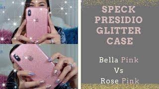  Speck Presidio Glitter Case Bella Pink  Vs Rose Pink | Maureen Scott