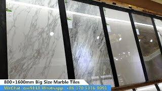 Large Size Porcelain Tiles 800×1600mm Big Size Marble Designs Tiles Foshan Factory