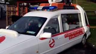 Fitting Lights and Siren to Ghost Busters car