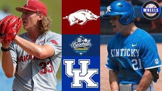 #2 Arkansas vs #3 Kentucky | SEC Tourney Elimination Game | 2024 College Baseball Highlights