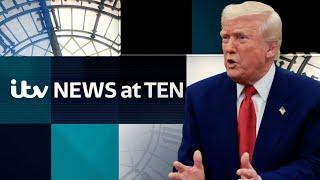 Trump says he won't pause tariffs amid markets slump - watch Monday's News at Ten | ITV News