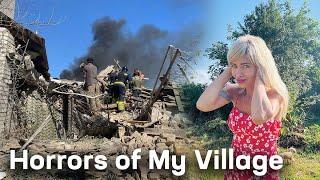 Village Life vs Kyiv During the WAR - SOLO Woman’s Survival in Ukraine