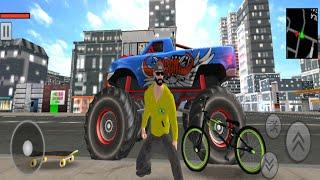 Truck Van & Bike Driver Simulator - Ride on Bicycle &Skate #3 -@TMgameszone