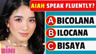 How Well Do You Know About AIAH from BINI?| FUN FACTS QUIZ