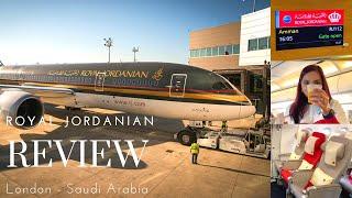 ROYAL JORDANIAN AIRLINE ECONOMY CLASS REVIEW | LONDON TO SAUDI ARABIA