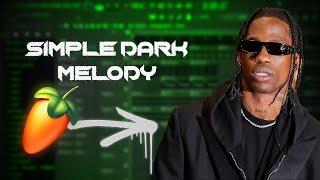 Making Easy Dark Melody I Fl Studio I Tutorial