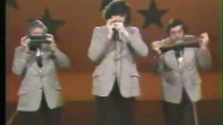 Harmonikings perform on the Celebrity Cabaret pilot 1977