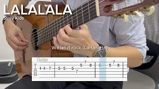 LALALALA by Stray Kids (EASY Guitar Tab)