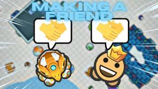 Making a FRIEND in RANDOM DUOS! | ZombsRoyale.io