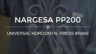 Nargesa PP200 - Horizontal Press Brake - Bend | Flare | Form | Fold | Cut- Quantum Machinery Group