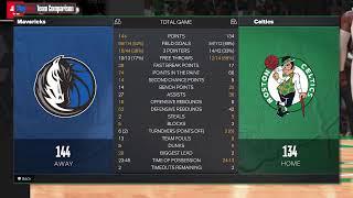 Boston Celtics Vs Dallas Mavericks / Game 1 Nba Finals