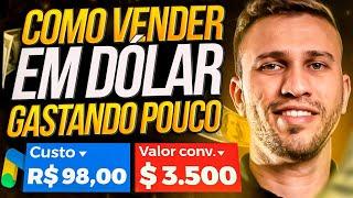 Clique Barato na Gringa - Google Ads para Afiliado Vender em Dólar no Exterior