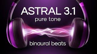 Astral Projection Frequency No Music – Based on Tom Campbell's Theory - Binaural Beats