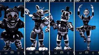 FNAF AR Stylized 4th Closet Sister Location Animatronics Workshop Animations